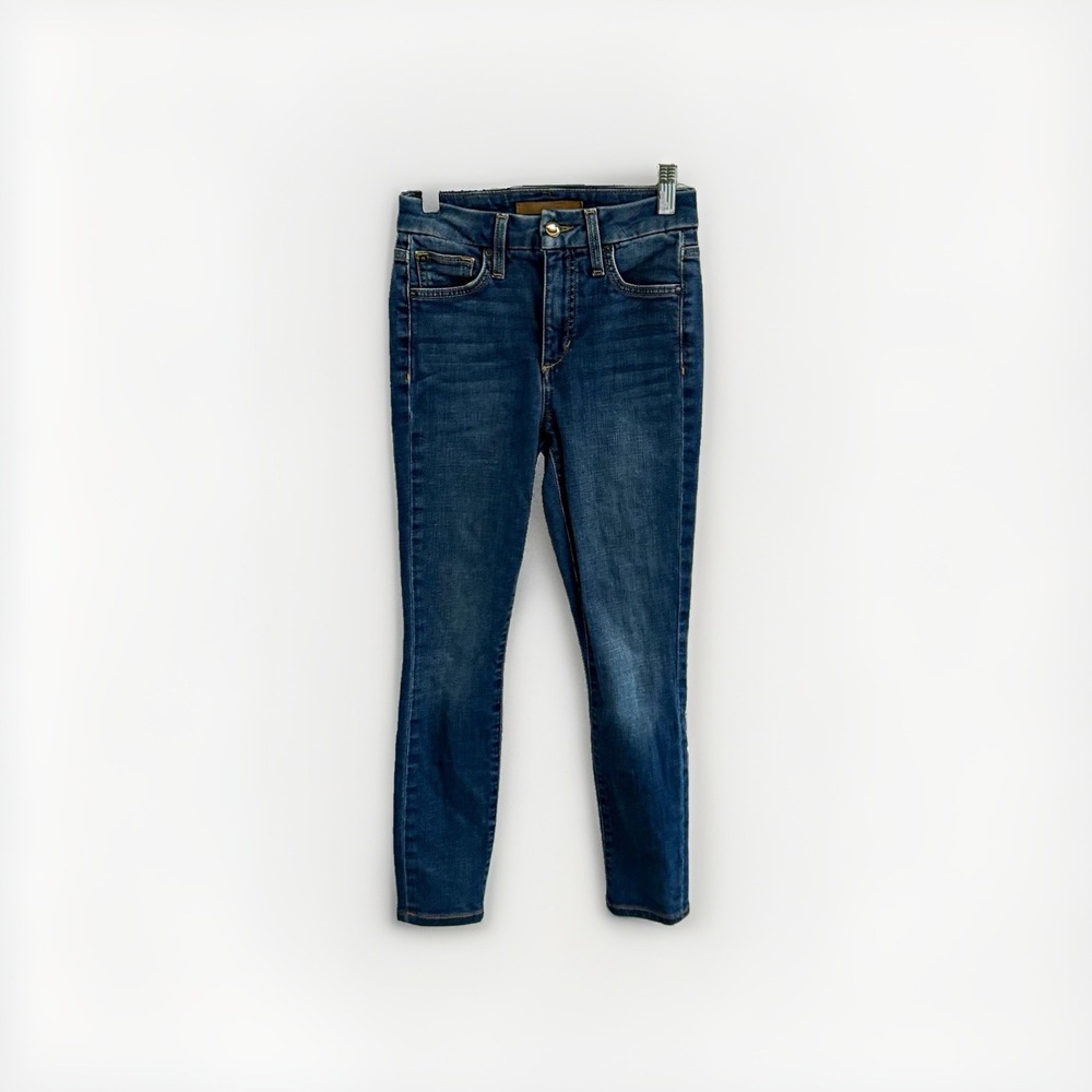 JOE'S Womens Size 24 Blue Medium Wash High Rise Curvy Skinny Ankle Jeans